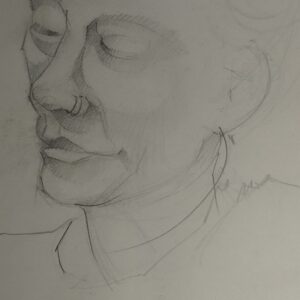 Mural study (hammer head)