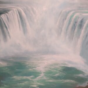 Niagara Falls, acrylic on canvas, 60x48