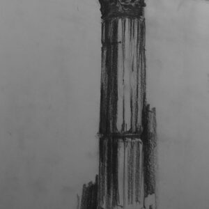 Pompei Study, pencil, 12x14
