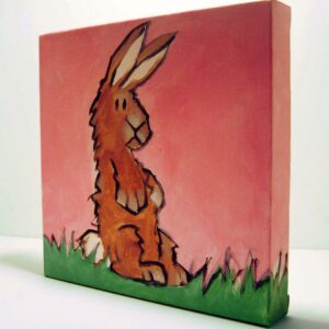 Bunny Critter canvas view