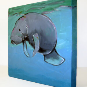 Manatee Critter canvas view