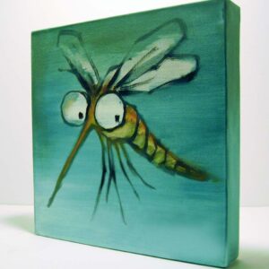 Mosquito Critter canvas view