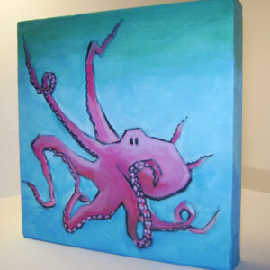 Octopus Critter canvas view