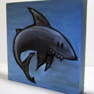 Shark Critter canvas view